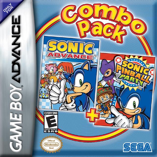 Sonic Advance & Sonic Pinball Party (Gameboy Advance)