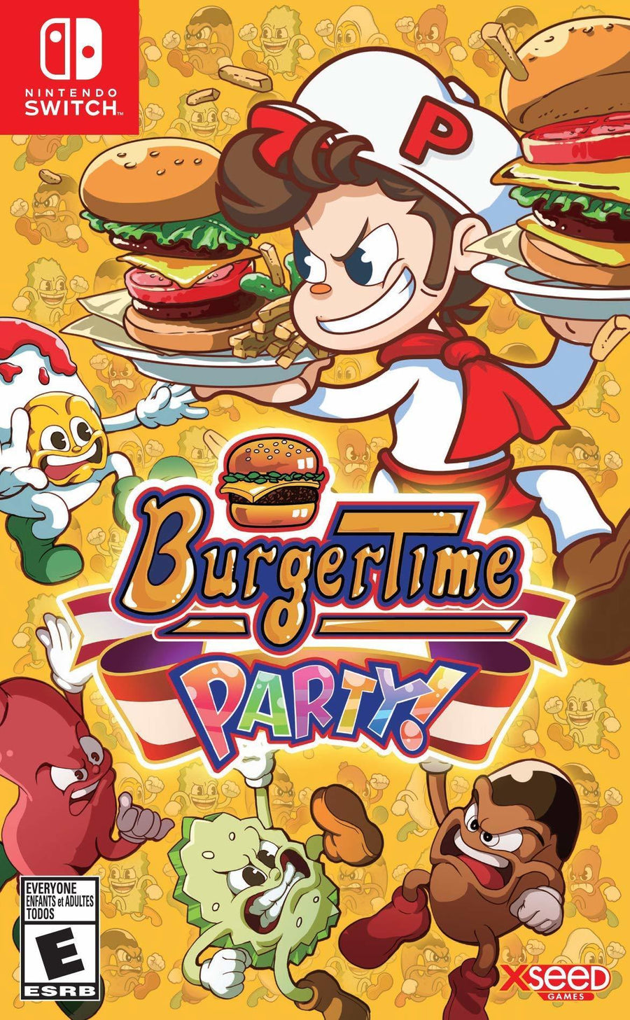 Burger Time: Party! (Nintendo Switch)