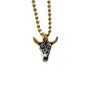 Cow Skull Charm - Tumbler Handle Charm