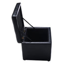 Foldable Cube Ottoman Pouffe Storage Seat