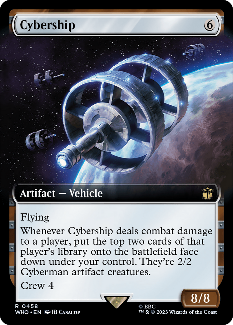 Cybership (WHO-458) - Doctor Who: (Extended Art) Foil