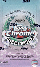 2022 Topps Allen & Ginter Chrome Baseball Hobby Box SINGLE PACK