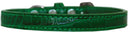 Dog, Puppy & Pet Designer Croc Collar, "Wichita Plain 1/2" Wide"