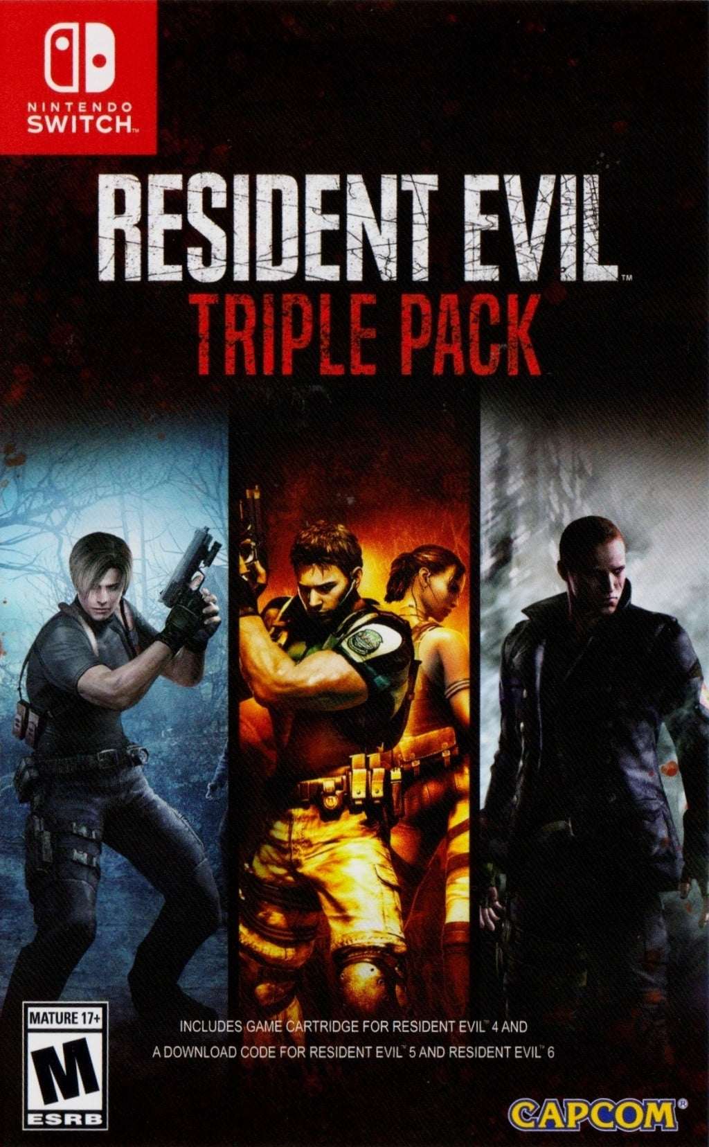 Resident Evil Triple Pack (Nintendo Switch) – Ralphie's Funhouse