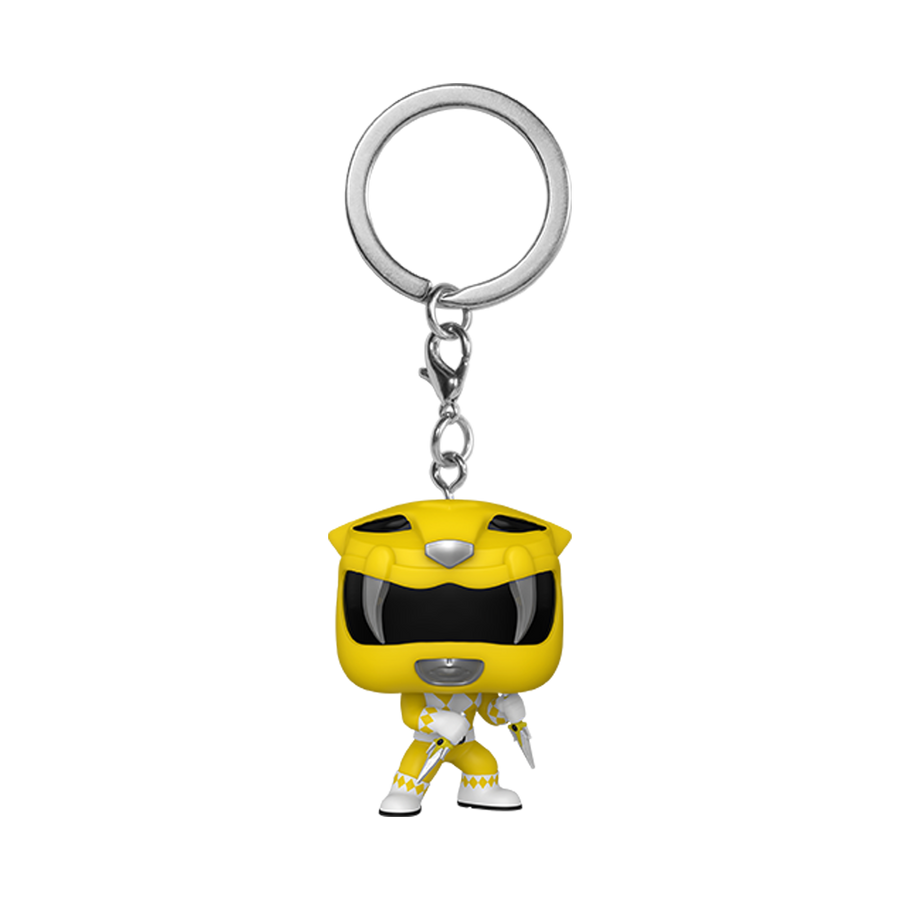 POP! Keychain: MMPR 30th - YLW Ranger