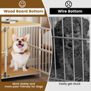 40 Inch Dog Crate Furniture Dog Kennel with Dual Lockable Double Doors