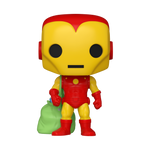 POP! Marvel: Holiday - Iron Man w/ Bag