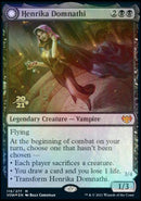 Henrika Domnathi // Henrika, Infernal Seer (PRE-119) - Innistrad: Crimson Vow Promos: (Double Faced Transform) Foil