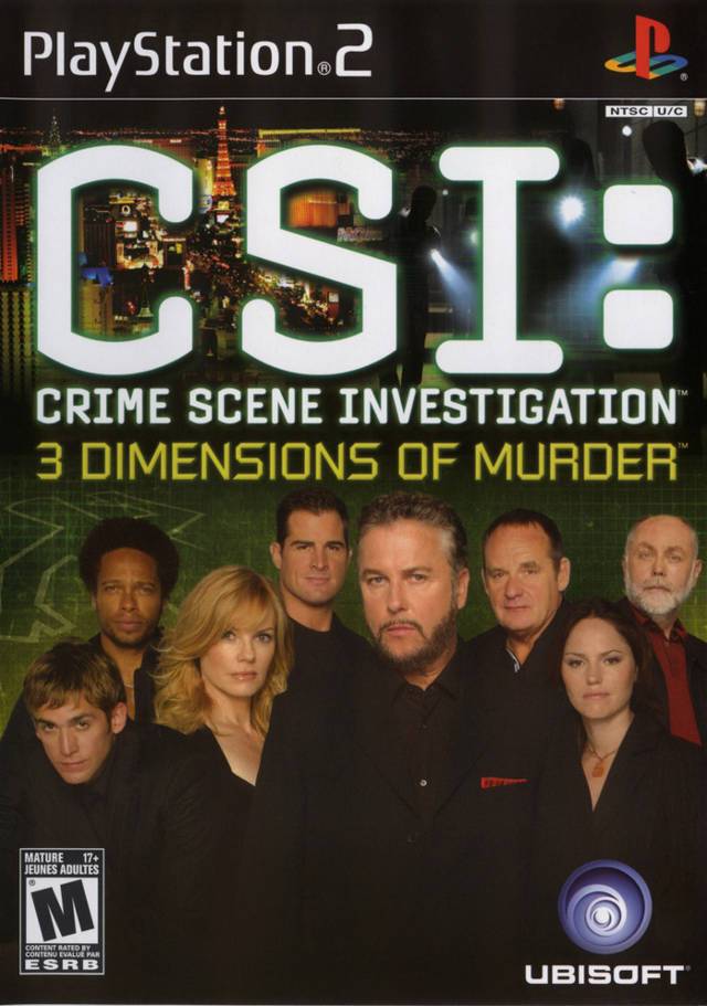 CSI: Crime Scene Investigation: 3 Dimensions of Murder (Playstation 2)