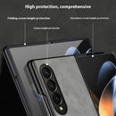Z Flip6 Phone Case Foldable Screen Sheepskin Pattern