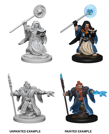 D&D: Nolzur's Marvelous Miniatures - Dwarf Male Wizard