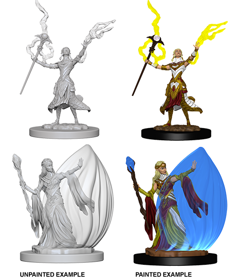 D&D: Nolzur's Marvelous Miniatures - Elf Female Wizard