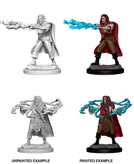 D&D: Nolzur's Marvelous Miniatures - Human Male Sorcerer