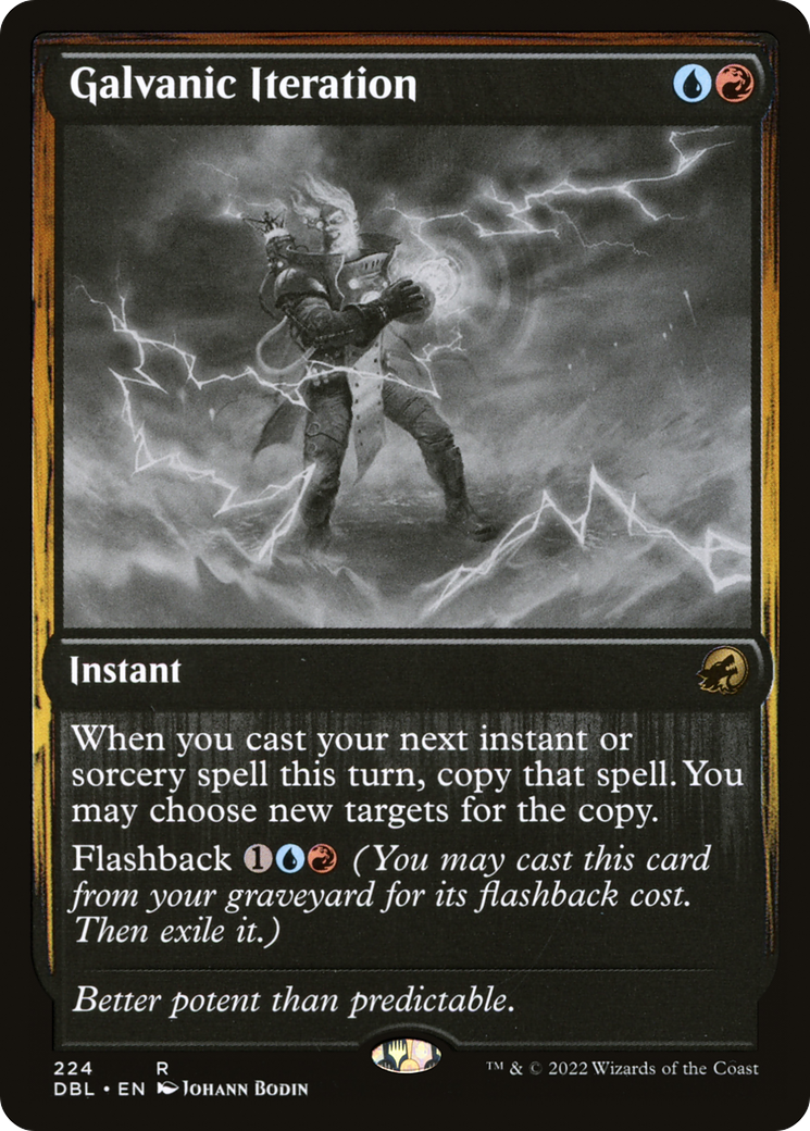 Galvanic Iteration (DBL-224) - Innistrad: Double Feature Foil
