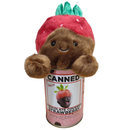 Canned Chocolate Covered Strawberry | Valentine Gift Plush
