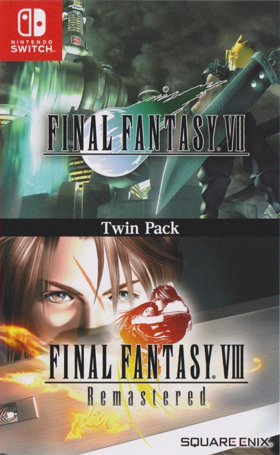 Final Fantasy VII / Final Fantasy VIII Remastered Twin Pack [Asian Import] (Nintendo Switch)