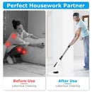 Electric Spin Scrubber Cordless Rechargeable Telescopic Cleaning Brush 8 Replaceable Heads 2 Speed Adjustable Extension Arm Bathroom Tub Tile Floor
