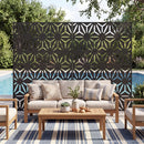 Metal Privacy Screen 72"H x 48"W Freestanding Fence Panel