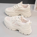 Mesh Breathable All-match Thick Bottom Casual Sports Shoes