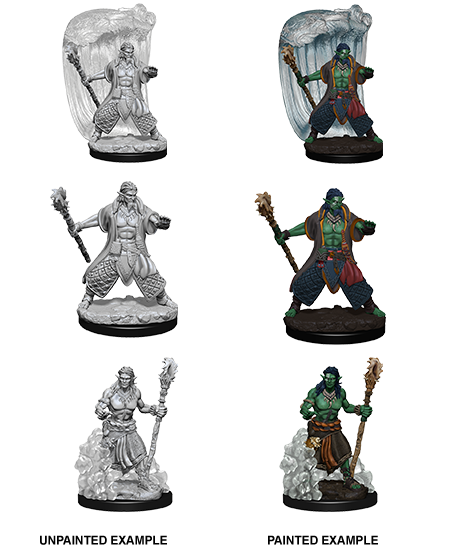 D&D: Nolzur's Marvelous Miniatures - Water Genasi Male Druid