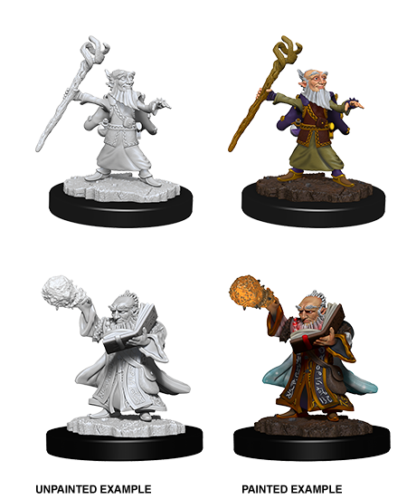 D&D: Nolzur's Marvelous Miniatures - Gnome Male Wizard