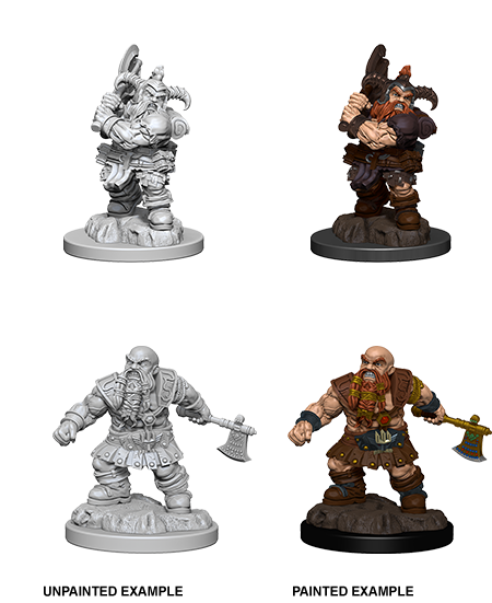 D&D: Nolzur's Marvelous Miniatures - Dwarf Male Barbarian