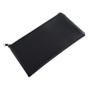 Leather Zip Pouch Minimalist Storage Clutch Bag