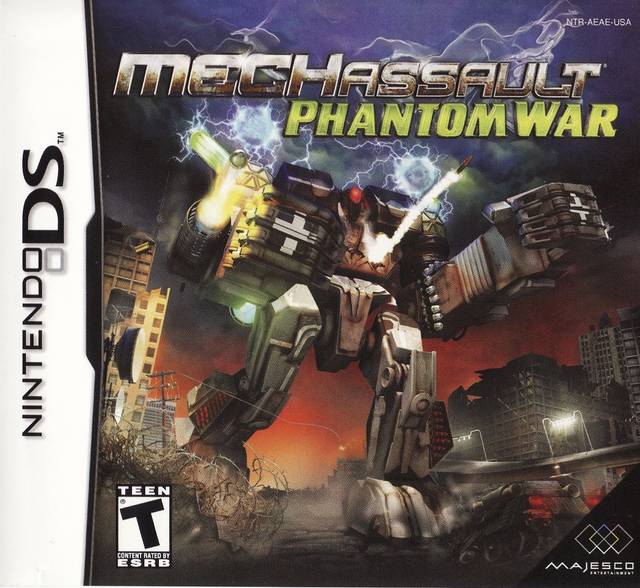 MechAssault Phantom War (Nintendo DS)