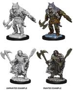 D&D: Nolzur's Marvelous Miniatures - Half-Orc Male Barbarian