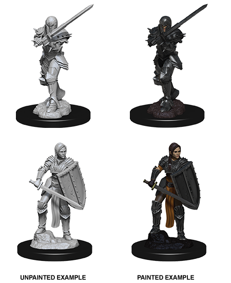 D&D: Nolzur's Marvelous Miniatures - Human Female Fighter