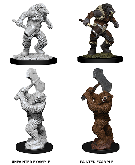 D&D: Nolzur's Marvelous Miniatures - Wereboar & Werebear