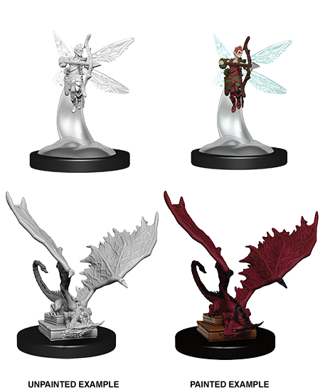 D&D: Nolzur's Marvelous Miniatures - Sprite & Pseudodragon