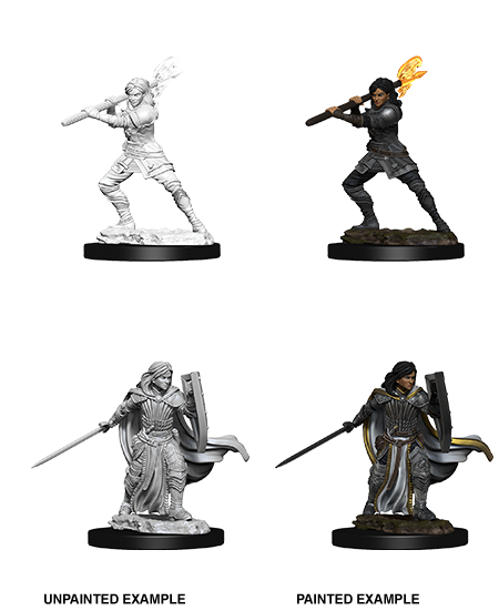 D&D: Nolzur's Marvelous Miniatures - Human Female Paladin