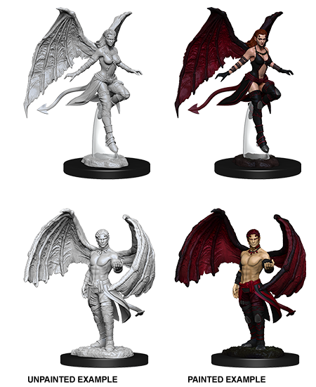 D&D: Nolzur's Marvelous Miniatures - Succubus & Incubus