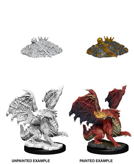 D&D: Nolzur's Marvelous Miniatures - Red Dragon Wyrmling