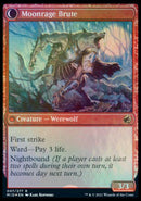 Brutal Cathar // Moonrage Brute (PRE-07S) - Innistrad: Midnight Hunt Promos: (Double Faced Transform) Foil