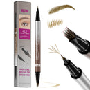 Waterproof Sweat-proof Smudge-proof Double-ended Eyebrow Pencil