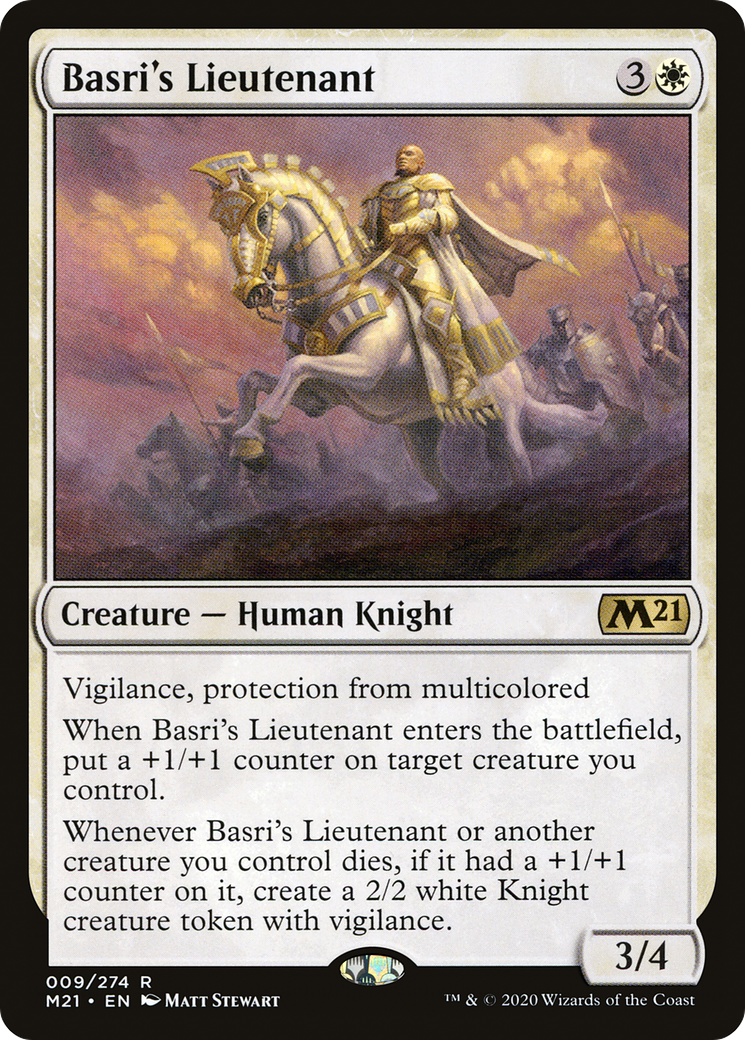 Basri's Lieutenant (M21-009) - Core Set 2021 Foil