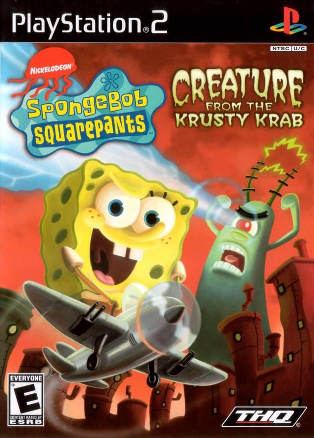 SpongeBob SquarePants Creature from Krusty Krab (Playstation 2)