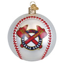 Braves Baseball Ornament