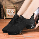 Spring And Summer Mid-heel Mesh Soft-soled Dance Shoes Modern Dance Shoes