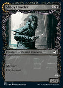 Shady Traveler // Stalking Predator (MID-291) - Innistrad: Midnight Hunt: (Showcase, Double Faced Transform)