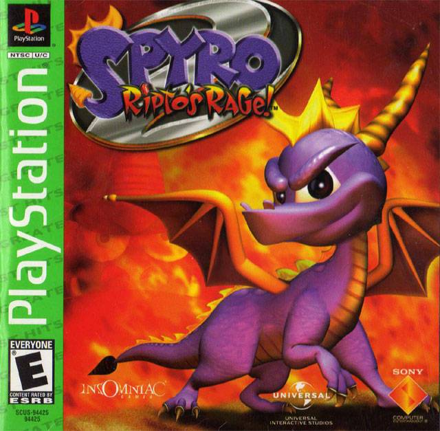 Spyro: Ripto's Rage (Greatest Hits) (Playstation)