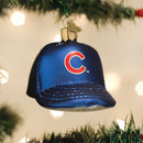 Cubs Baseball Cap Ornament