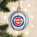 Cubs Baseball Ornament