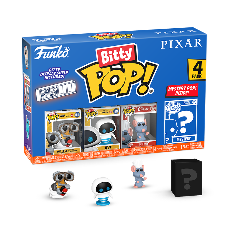 Bitty Pop! Pixar 4-Pack