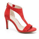Kenneth Cole Womens Brooke T-Strap High-Heel Sandals, Size 8.5
