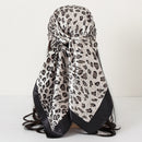 Classic Satin Womens Shawl Headscarf And Scarf