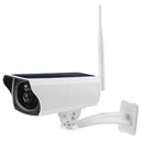 1080P Solar Powered WiFi IP Camera Two-Way Intercom Security Surveillance Camera IP66 Waterproof Motion Sensor Night Vision Network Camcorder APP Cont
