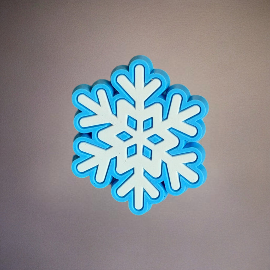 Snowflake Silicone Tumbler Magnet